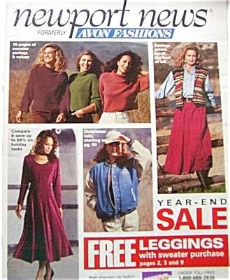 avon fashions newport news catalog.
